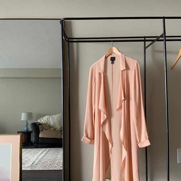Pink Long Cardigan - Picture 1 of 4